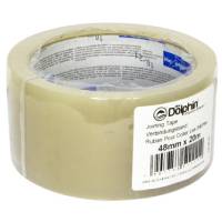 CINTA DE JUNTAS TRANSPARENTE FLEXIBLE SIN RESIDUOS 48 MMX50 MT