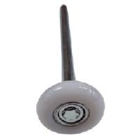 RODILLO DE NYLON PERNIO CORTO EJE 11 MM PARA PUERTA SECCIONAL