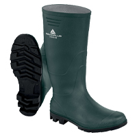 BOTA AGUA PVC CAÑA ALTA OB VERDE STONE DELTA PLUS