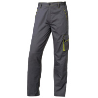 PANTALON PANOPLI GRIS / VERDE DELTA PLUS