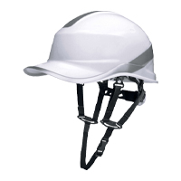[DIAMONDVUP] CASCO SEGURIDAD BLANCO CON BARBUQUEJO Y RULETA REGULABLE (20 UNDS CAJA) DELTA PLUS