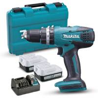 [HP347D001] TALADRO COMBINADO BL 14.4V 30NM + 2 BATERIAS 1.5 AMP MAKITA