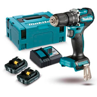 [DHP485RFJ] TALADRO COMBINADO BL 18V 3.0AH LXT MAKPAC DHP485RFJ MAKITA