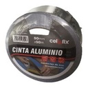 CINTA ADHESIVA ALUMINIO 50 MM 50 MT (18 UND CAJA) FOILFIX