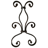 ADORNO DE HIERRO FORJADO PLETINA 12 × 6 MM 200 × 345 MM IND 35/2