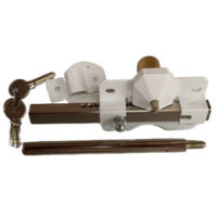 CERRADURA PARA PUERTA SECCIONAL LLAVE BOTON LARGO 20 MM B2PPS
