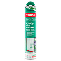 ESPUMA POLIURETANO ELASTICA DE BAJA EXPANSION PARA PISTOLA 750 ML PU-00 PENOSIL 05/27
