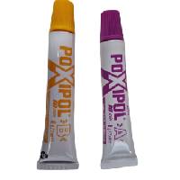 SOLDADURA PLASTICA 2 COMPONENTES TRANSPARENTE VARIOS MATERIALES POXIPOL 16 GRS ST1453 (6 UNDS PAQUETE)