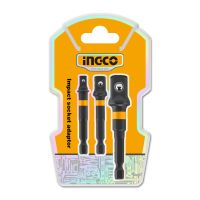 JUEGO ADAPTADORES IMPACTO 1/4 HEX 1/2" 3/8" 1/4" INGCO