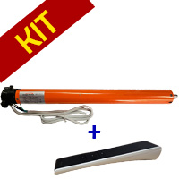 [KITGM45RM-50/11] KIT MOTOR TUBULAR EJE 60 50NM CON CARDAN Y MANDO GM45RM 50/11